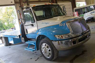 Custom paint jobs for fleets 