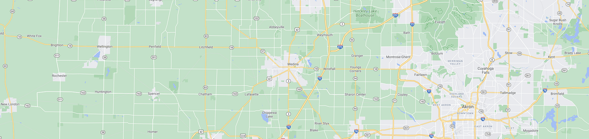 Wiers Mobile Service Map Medina OH