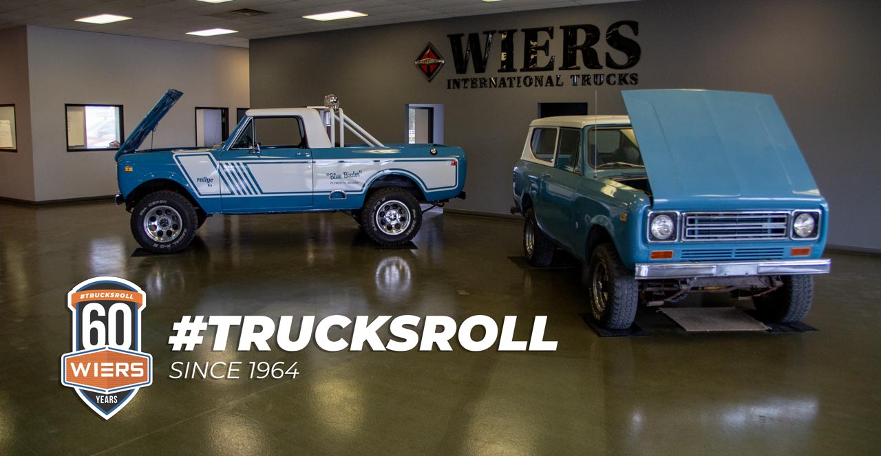 Wiers International Trucks Lafayette Showroom