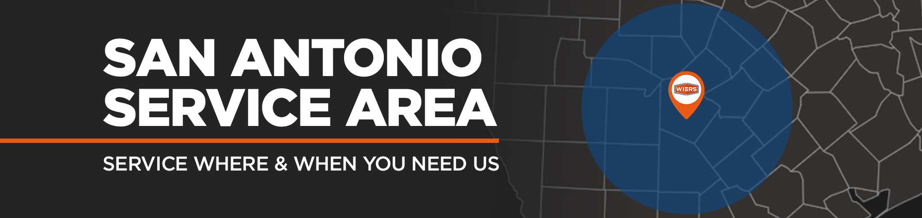 San Antonio Mobile Service Map