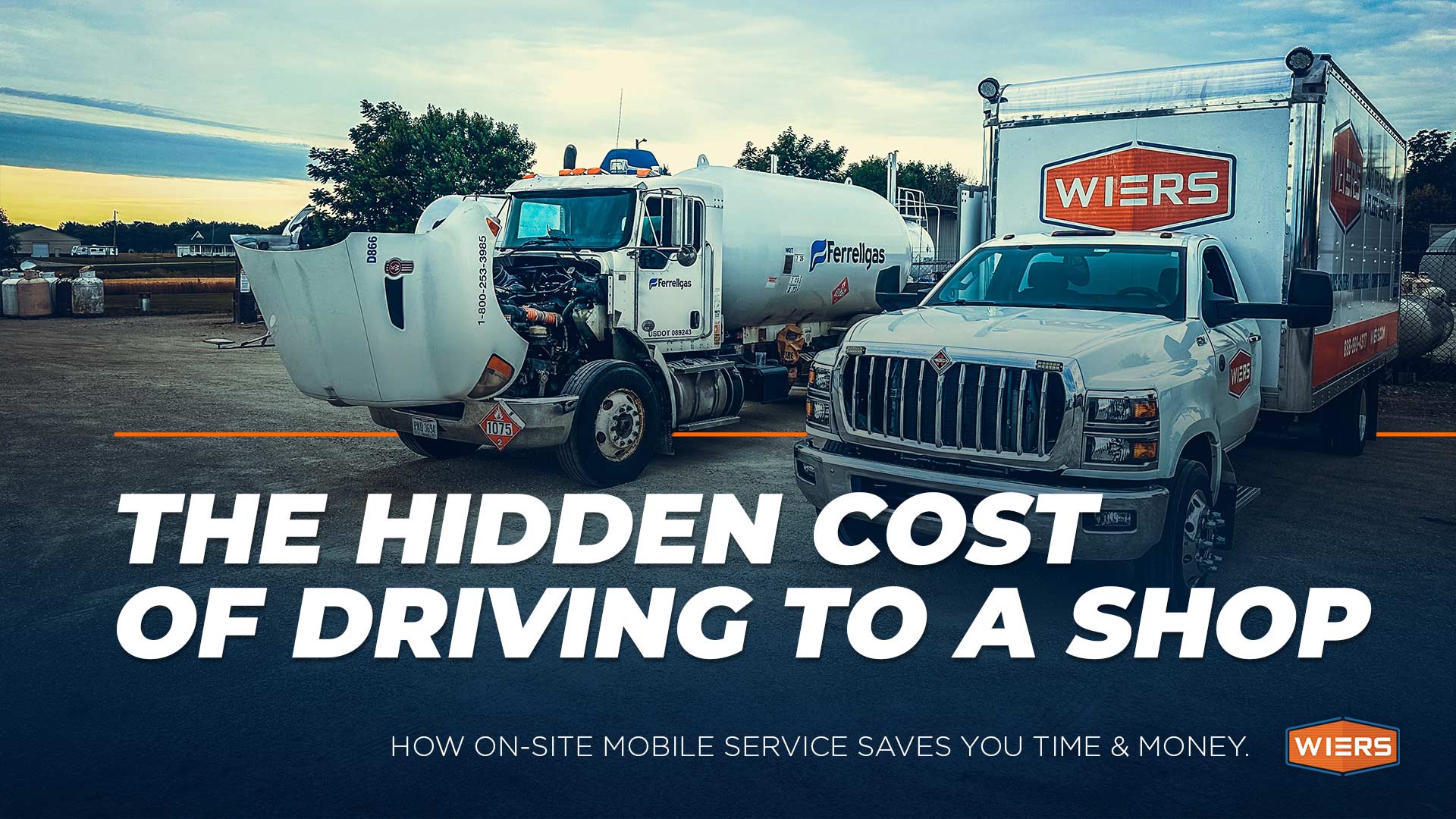Don’t miss the hidden costs of delivering your truck to a repair shop. Don't miss the hidden costs of delivering your truck to a repair shop.