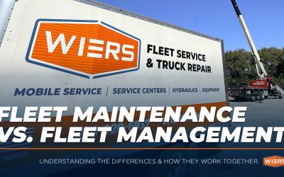 Fleet Management vs. Fleet Maintenance: What’s the Difference?